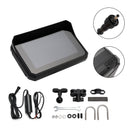 Wireless Gps Carplay 1080P Recorder 7" Universal For Scooter Motorcycles