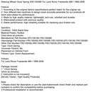 Steering Wheel Clock Spring XRC100390 For  Land Rover Freelander MK1 1998-2006