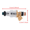 1988-1989 Mazda MX-6 DX/LX Coupe 2-Door 2.2L 4Pcs Fuel Injector 1955001280