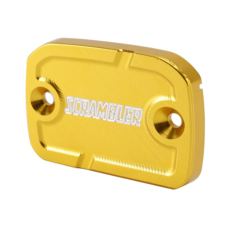 Gold Front Brake & Clutch Reservoir Cap For Ducati Scrambler 800 1100 2015-2025