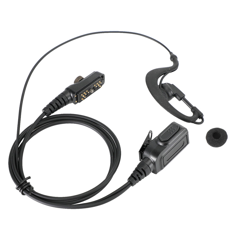 Headset Oval PTT in one Walkie-Talkie For HYT PD752 PD782 PD785 PD785G PT580H