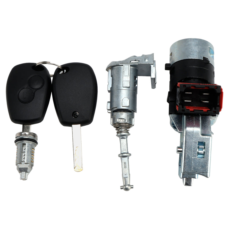 Ignition Lock cylinder W/2 Keys 806012544R For Renault Kangoo II Master III