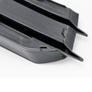 2PCS Fog Light Grille Front Bumper Grill Cover Fit Audi A1 8X 2011-2014