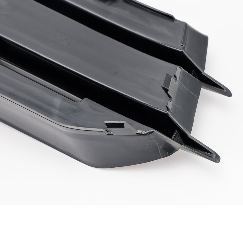2PCS Fog Light Grille Front Bumper Grill Cover Fit Audi A1 8X 2011-2014