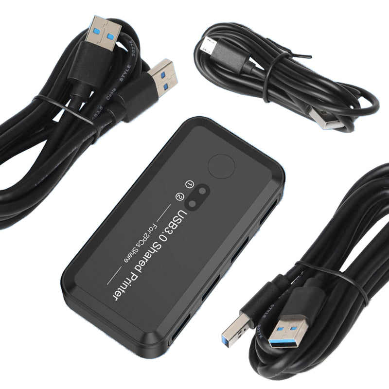 USB3.0 Switcher 2-Input 4-Output Keyboard Mouse High-Speed Peripheral Switch