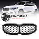 BMW 1 Series F40 2019-2024 Gloss Black Diamond Front Kidney Grill Grille