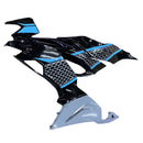 Injection Fairing Kit Bodywork Plastic ABS fit For Kawasaki ZX6R 2019-2023