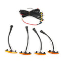 Toyota 4Runner 2014-2023 TRD Pro 4PCS Plastic Car Grille LED Lights Light