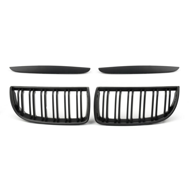 Front Bumper Kidney Double Slat Grille For BMW E90 Sedan Wagon 320i 2004-2007