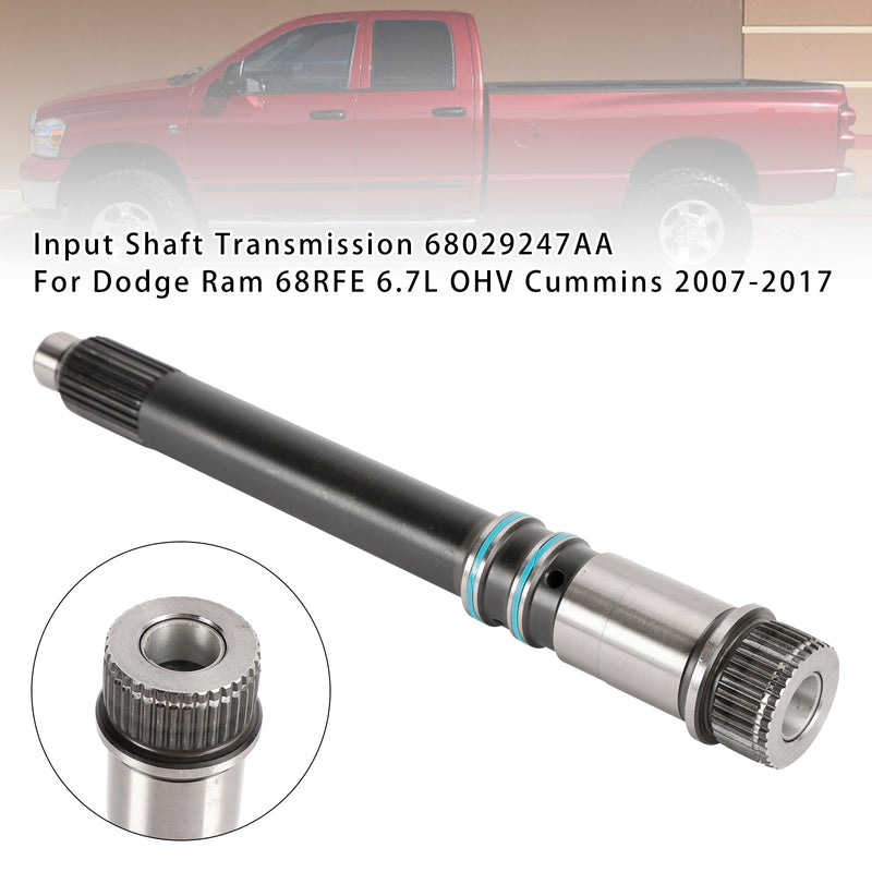 Input Shaft Transmission 68029247AA For Dodge Ram 68RFE 6.7L OHV Cummins 07-17