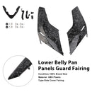 Lower Belly Pan Panels Guard Fairing For Street Triple 765 R/RS 2020-2022