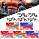 Dual Color Running Board Side Step LED Light Strips For Pickup Truck