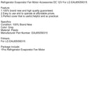 Refrigerator Evaporator Fan Motor Accessories DC 12V For LG EAU65058315