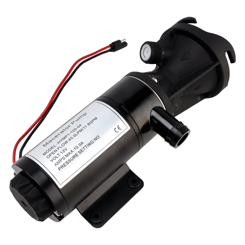 Portable Macerator Waste Pump 18555-000A for Camper RV 12V DC