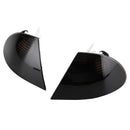 Pair Gray Corner Side Light For BMW 3 Series E46 98-01 Sedan 63136902766