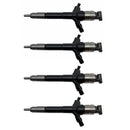 4Pcs Fuel Injector For Mitsubishi L200 2.5 4D56 Triton 1465A297 095000-7490