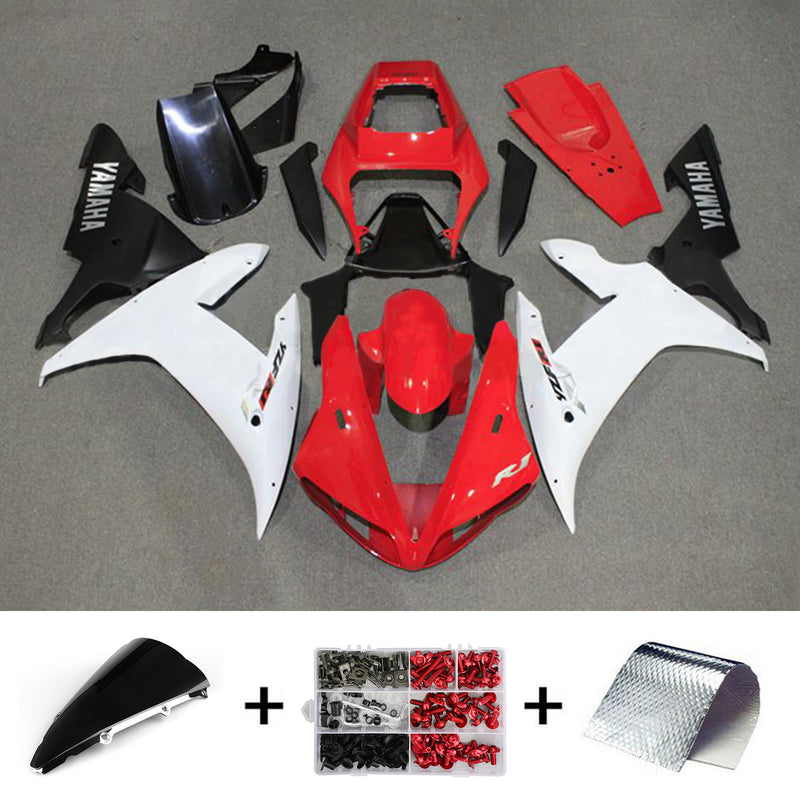 Amotopart Yamaha YZF-R1 2002-2003 Fairing Kit Bodywork Plastic ABS