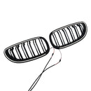 2004-2009 For BMW 5 Series Sedan E60 520i 523i 525i 528i 530i 535i 540i 545i 550i 2PCS Glossy Black Front Sport Kidney Grille