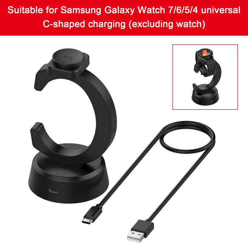 Watch C-Shaped Wireless Charging Dock Stand For 44/4 classic/3/Active 2/Active 1