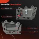 4pcs Front Rear LH&RH Inside Inner Door Handle Gray For Jeep Grand Cherokee 2005-2011