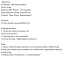 Gray Leather Armrest Centre Console Lid For Honda Accord 2008-2012