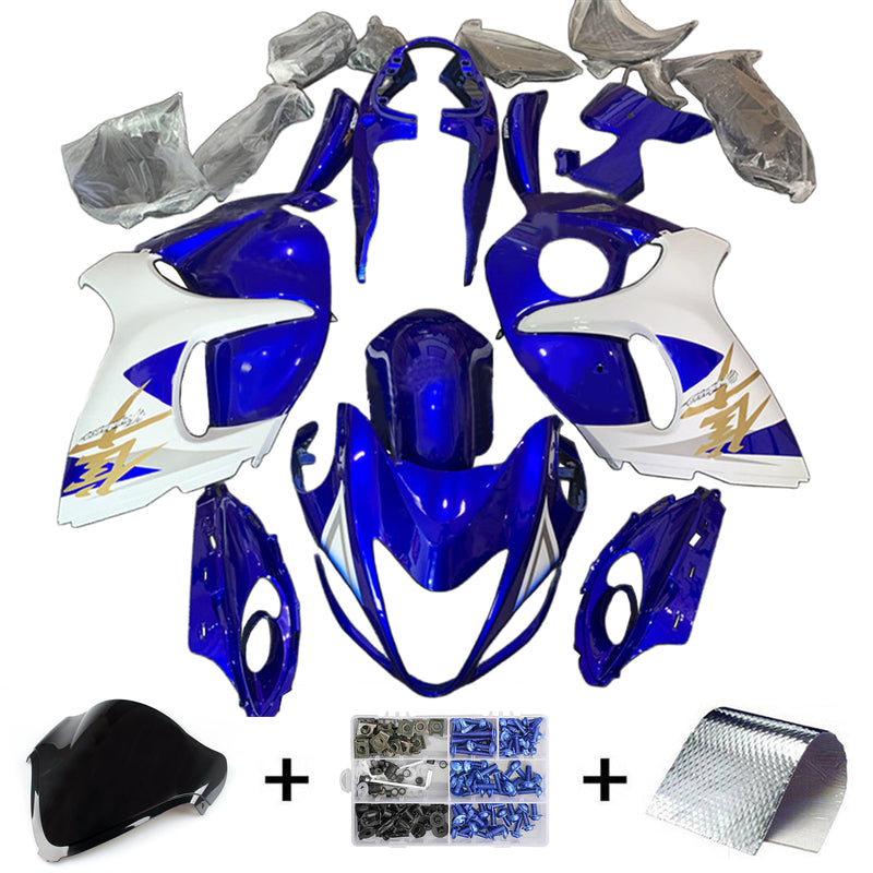 Amotopart Suzuki Hayabusa GSX1300R 2008-2020 Fairing Kit Bodywork Plastic ABS