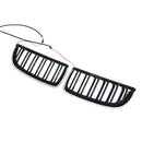 2004-2007 Fit BMW E90 Sedan Wagon 320i Front Kidney Double Slat Grille Black