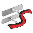 Front Grille S Emblem Decal Badge for MINI Cooper