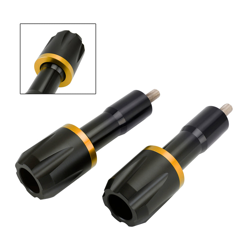 Cnc Anti-Crash Frame Sliders Protector Gold For Yamaha Yzf-R7 Yzf R7 2021-2023