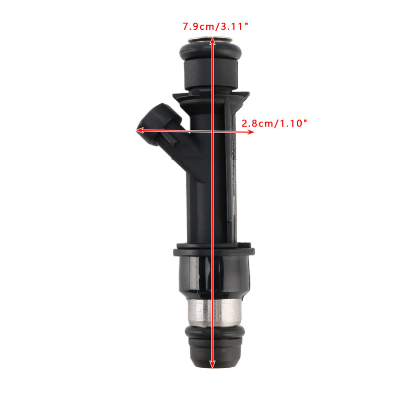 5PCS Fuel Injector 12589465 Fit Hummer H3 Fit Chevrolet Trailblazer Colorado