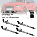 4PCS Fuel Injector 03L130277B Fit VW Caddy Fit Skoda Octavia 1.6 03L130277S