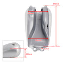 Silver Cafe Racer Bobber Gas Tank Motorcycle Fuel Retro Classic For Suzuki GN125