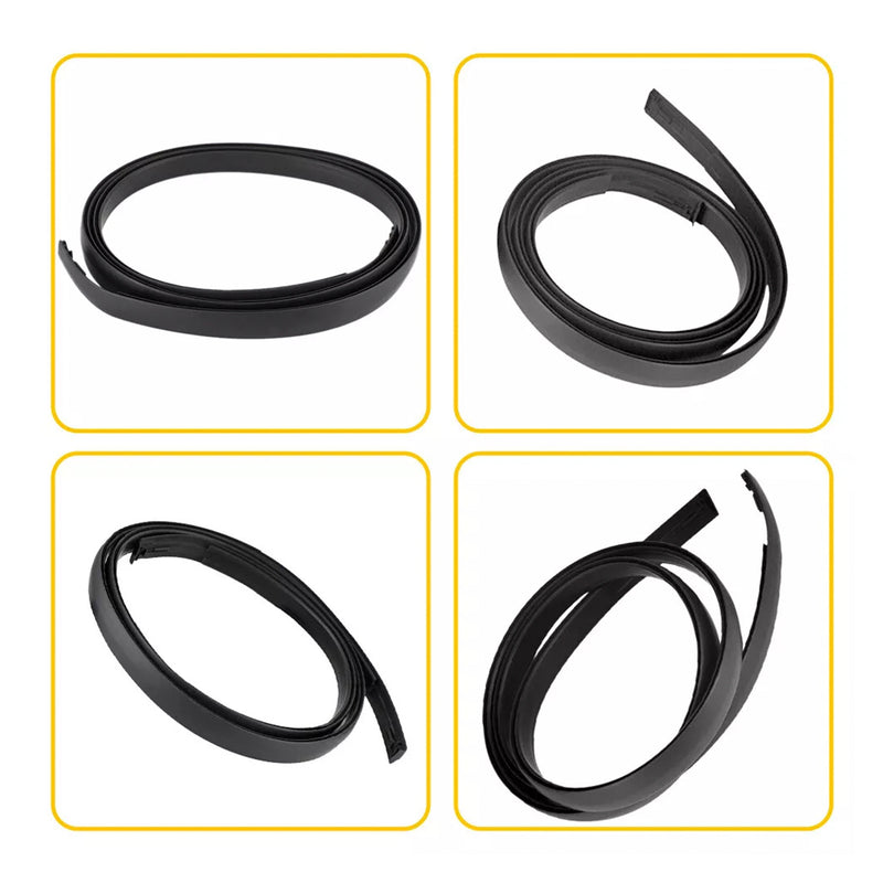 2PCS Roof Drip Molding Trim Center Left & Right Side Rubber For  Scion xB