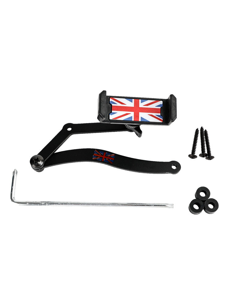 360��Rotation Car Mobile Phone Holder Mount for Mini Cooper R50 R52 R53 Red
