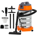Wet Dry Blow Three Uses 10 Gallon 3200w 8 Peak Hp Stainless Steel Shop Vac Vacuum Cleaner Garage Portable Car Detailing For House Garage Workshop Car