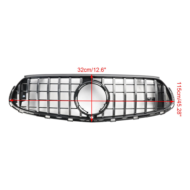 Front Bumper Upper Grill Grille Fit Mercedes GLC X254 C254 with AMG-Line 2022+