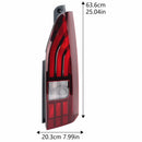 2018-2023 For Peugeot Rifter Heckklappe Rear Right Tail Light Tail Lamp Halogen 9820555280