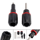 Aluminum Frame Crash Slider Protection Red For Bmw F900R F750Gs F850Gs 19-23