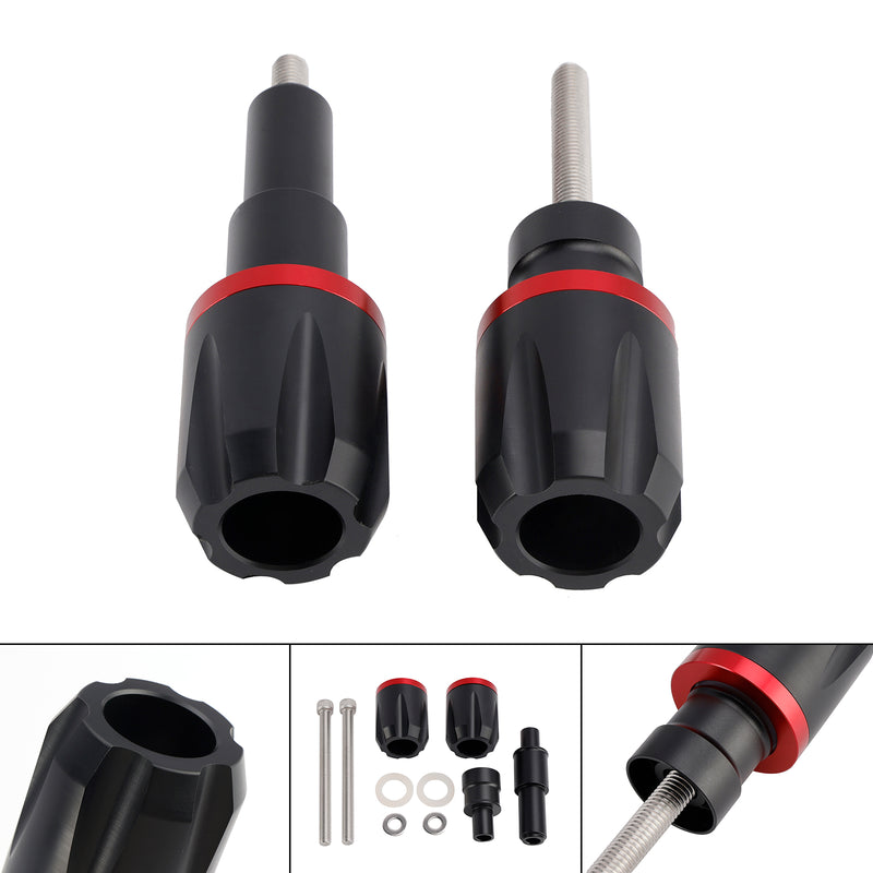 Aluminum Frame Crash Slider Protection Red For Bmw F900R F750Gs F850Gs 19-23