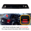 LED Third 3rd Brake Light 55157397AD For Jeep Grand Cherokee 2005-2010 Black