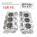 2PCS Cylinder Head 1GR-FE With Secondary Air Injection For Toyota 4.0 1GR-FE