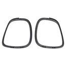 4PCS Headlight TailLight Trim Surround Bezel Ring Set For MINI F55 F56 F57
