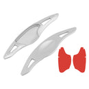 Steering Wheel Paddle Shifter Extension For Honda FIT VEZEL HRV Aluminium Silver