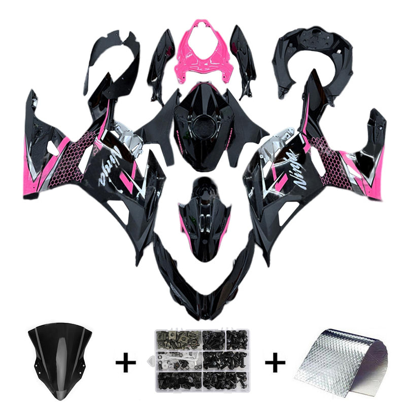 Amotopart Kawasaki EX400 Ninja400 2018-2023 Fairing Kit Bodywork Plastic ABS