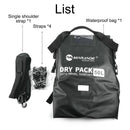 Side Tail Bag Saddlebag Color Matching Luggage 50L For Scooter Motorcycle YellowB