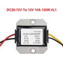 Waterproof DC-DC Converter 20-72V Step Down to 12V Power Supply Module 10A