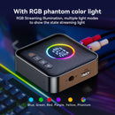 5.4 Bluetooth Receiver Audio Adapter FM Transmitter Lossless U Disk One to Two