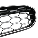 BMW 3 Series G20 G28 2023-2024 Diamond Black Silver Front Kidney Grille Mesh