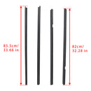 Honda Insight 2010-2014 4PCS Outside Window Moulding Weatherstrip