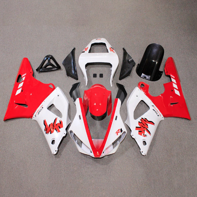 Amotopart Yamaha YZF 1000 R1 2000-2001 Fairing Kit Bodywork Plastic ABS